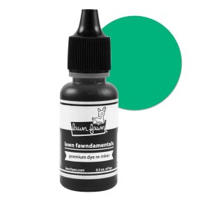 Lawn Fawn, premium dye re-inker, clover, 0,5 oz/ 15ml