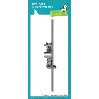 Lawn Fawn, lawn cuts/ Stanzschablone, good luck line border