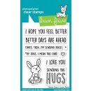 Lawn Fawn, clear stamp, better days