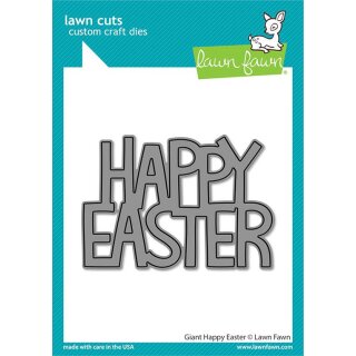 Lawn Fawn, lawn cuts/ Stanzschablone, giant happy easter