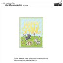 Lawn Fawn, lawn cuts/ Stanzschablone, giant happy spring