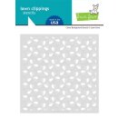 Lawn Fawn, Lawn Clippings, clover background stencils