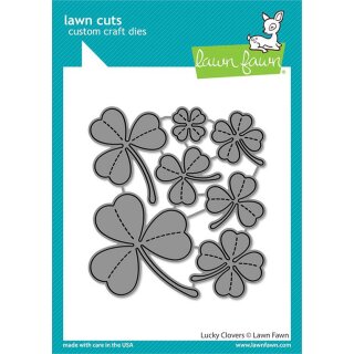 Lawn Fawn, lawn cuts/ Stanzschablone, lucky clovers