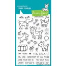 Lawn Fawn, clear stamp, you goat this