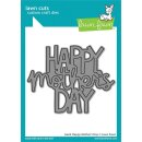 Lawn Fawn, lawn cuts/ Stanzschablone, giant happy mothers...