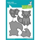 Lawn Fawn, lawn cuts/ Stanzschablone, foxy family