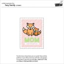 Lawn Fawn, lawn cuts/ Stanzschablone, foxy family