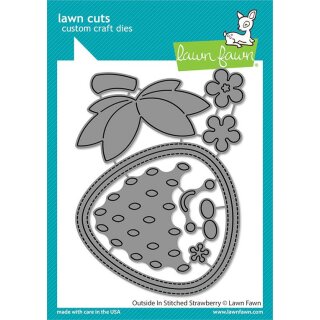 Lawn Fawn, lawn cuts/ Stanzschablone, outside in stitched...