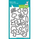 Lawn Fawn, lawn cuts/ Stanzschablone, beary rainy day