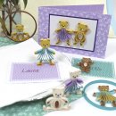 papier + ideen, Quilling Kit, Kleine Teddyb&auml;ren
