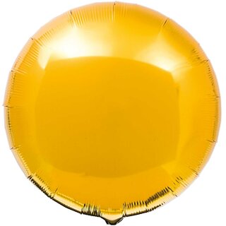 Folienballon, RUND, gold, ca. 86cm