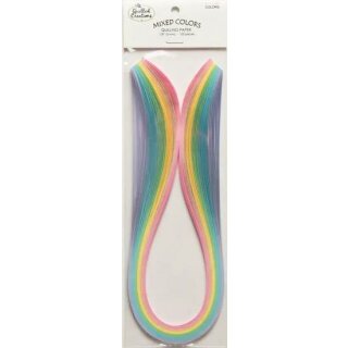 Quilled Creations, Paper Stripes, Lighter Colors Quilling Paper 1/16" (1,5mm)