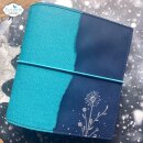 Elizabeth Craft Designs, Travelers Notebook - Square XL Ice Blue