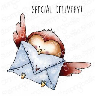 Stamping Bella, Rubber Stamp, SPECIAL DELIVERY