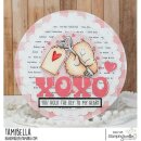 Stamping Bella, Rubber Stamp, GUINEA WITH A KEY