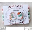 Stamping Bella, Rubber Stamp, THE GUINES GET MARRIED