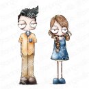 Stamping Bella, Rubber Stamp, ODDBALL MOM AND DAD