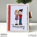 Stamping Bella, Rubber Stamp, ODDBALL MOM AND DAD