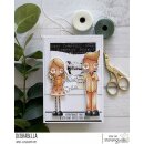Stamping Bella, Rubber Stamp, ODDBALL MOM AND DAD