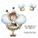 Stamping Bella, Rubber Stamp, TINY TOWNIE BUSY BEE