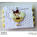 Stamping Bella, Rubber Stamp, TINY TOWNIE BUSY BEE