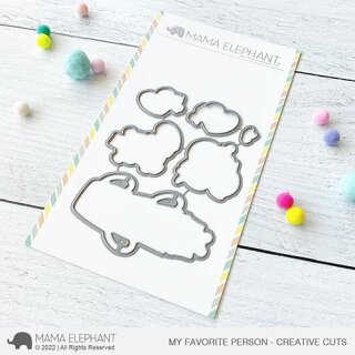 Mama Elephant, Creative Cuts/ Stanzschablone, My Favorite...