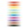 Quilled Creations, Paper Stripes, Dark Center Graduated Mixed Quilling Paper 1/16" (1,5mm)