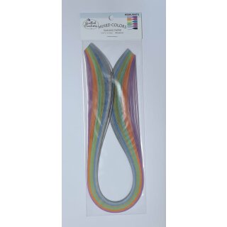 Quilled Creations, Paper Stripes, Highlights Mixed Quilling Paper 1/16" (1,5mm)