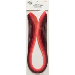 Quilled Creations, Paper Stripes, Red Shades Quilling...