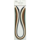 Quilled Creations, Paper Stripes, Earthtone Colors...