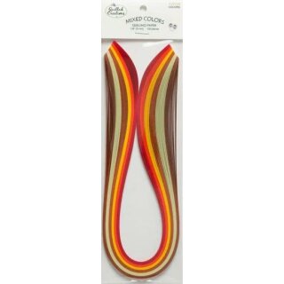 Quilled Creations, Paper Stripes, Autumn Colors Quilling Paper 1/8" (3mm)