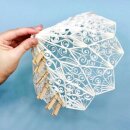 Karen Marie Klip: Quilling Anleitung, Lamp Signe