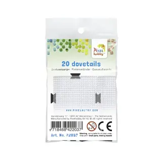 Pixel Hobby, Pixel Plattenverbinder/ Schwalbenschwänze 25 Stück