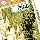 Elizabeth Craft Designs, Clear Stamps, Note Pieces