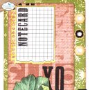 Elizabeth Craft Designs, Clear Stamps, Note Pieces