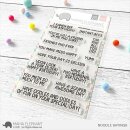 Mama Elephant, clear stamp, Noodle Sayings