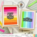 Mama Elephant, Creative Cuts/ Stanzschablone, Striallop Horizontal