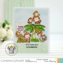 Mama Elephant, clear stamp, Everyday Monkeys