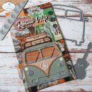 Elizabeth Craft Designs, Cutting Dies / Stanzschablonen, Retro Bus Special Kit