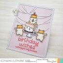 Mama Elephant, Creative Cuts/ Stanzschablone, Wishes...