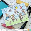 Mama Elephant, clear stamp, Yay a Party