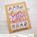 Mama Elephant, Creative Cuts/ Stanzschablone, Birthday...