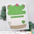 Mama Elephant, clear stamp, Simple Blocked Message
