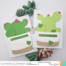 Mama Elephant, Creative Cuts/ Stanzschablone, Cactus Builder