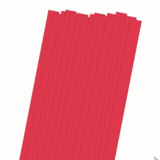 papier + ideen, Quilling Papierstreifen "On Edge" Lampone, 25x450mm, 290g/m2, 15 Streifen