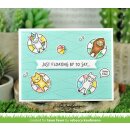 Lawn Fawn, clear stamp, pool party