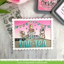 Lawn Fawn, clear stamp, tea-rrific day add-on