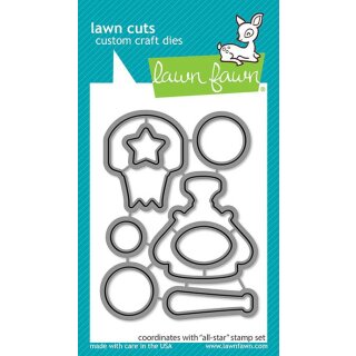 Lawn Fawn, lawn cuts/ Stanzschablone, all-star