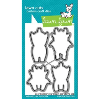Lawn Fawn, lawn cuts/ Stanzschablone, dream big