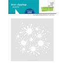 Lawn Fawn, Lawn Clippings, paint splatter background stencils